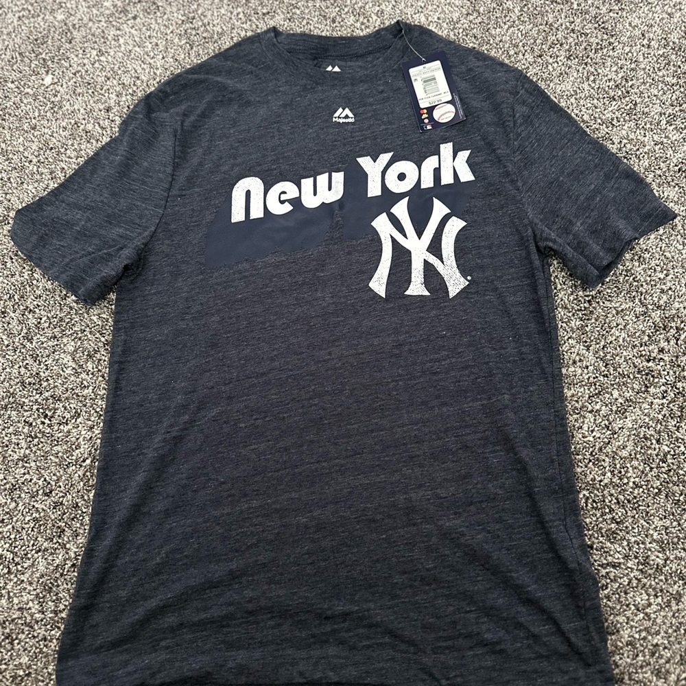New York Yankees Navy Blue T-Shirt